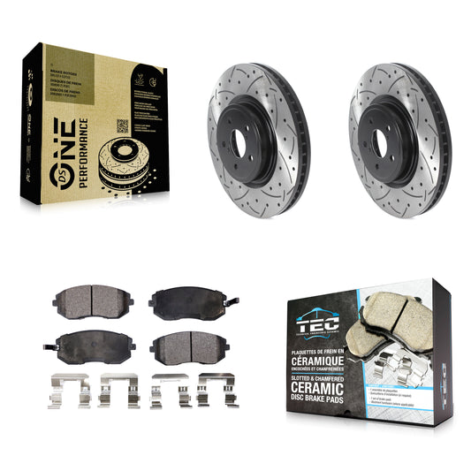 [Avant] Disque et plaquette de frein pour Subaru Legacy KDT-100778