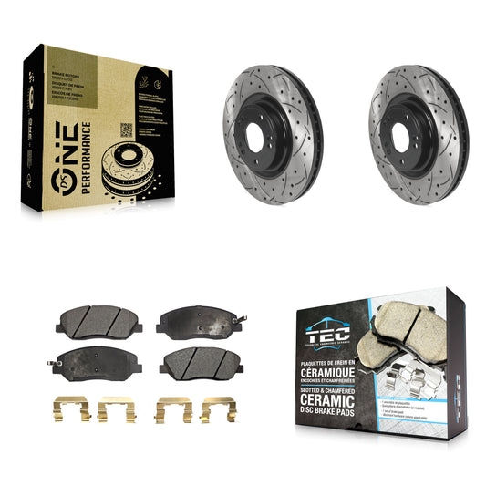 [Avant] Disque et plaquette de frein pour 2012 Hyundai Genesis 3.8L KDT-100784