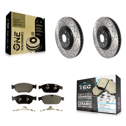 [Avant] Disque et plaquette de frein pour Audi A6 Quattro A7 A8 KDT-100798