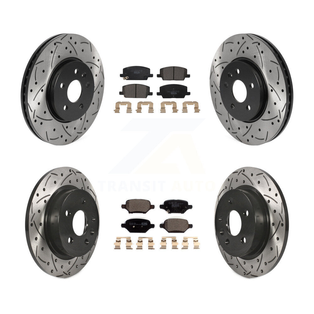 [Avant et Arrière] Disque et plaquette de frein pour Buick Encore Chevrolet Trax KDT-100814