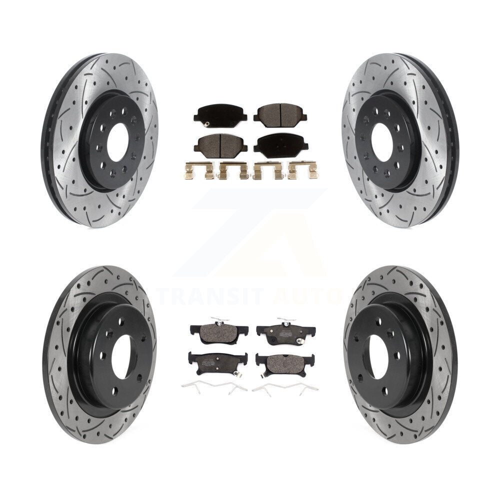 [Avant et Arrière] Disque et plaquette de frein pour Buick Envision KDT-100816
