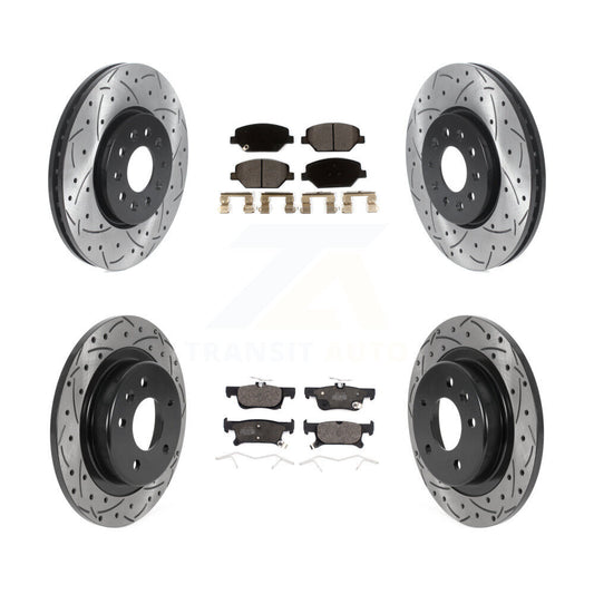 [Avant et Arrière] Disque et plaquette de frein pour Buick Envision KDT-100816