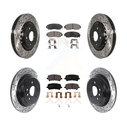 [Avant et Arrière] Disque et plaquette de frein pour 2019-2024 Honda Passport KDT-100889
