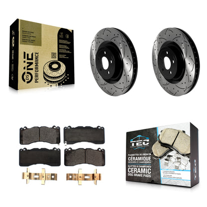 [Avant] Disque et plaquette de frein pour Ford Mustang KDT-101028
