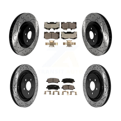 [Avant et Arrière] Disque et plaquette de frein pour Ford Mustang Without Brembo Brakes KDT-101038