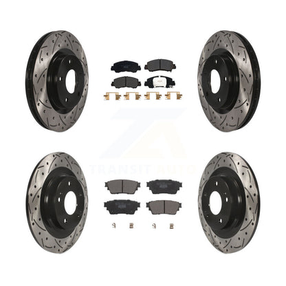 [Avant et Arrière] Disque et plaquette de frein pour Mitsubishi Eclipse Cross KDT-101086