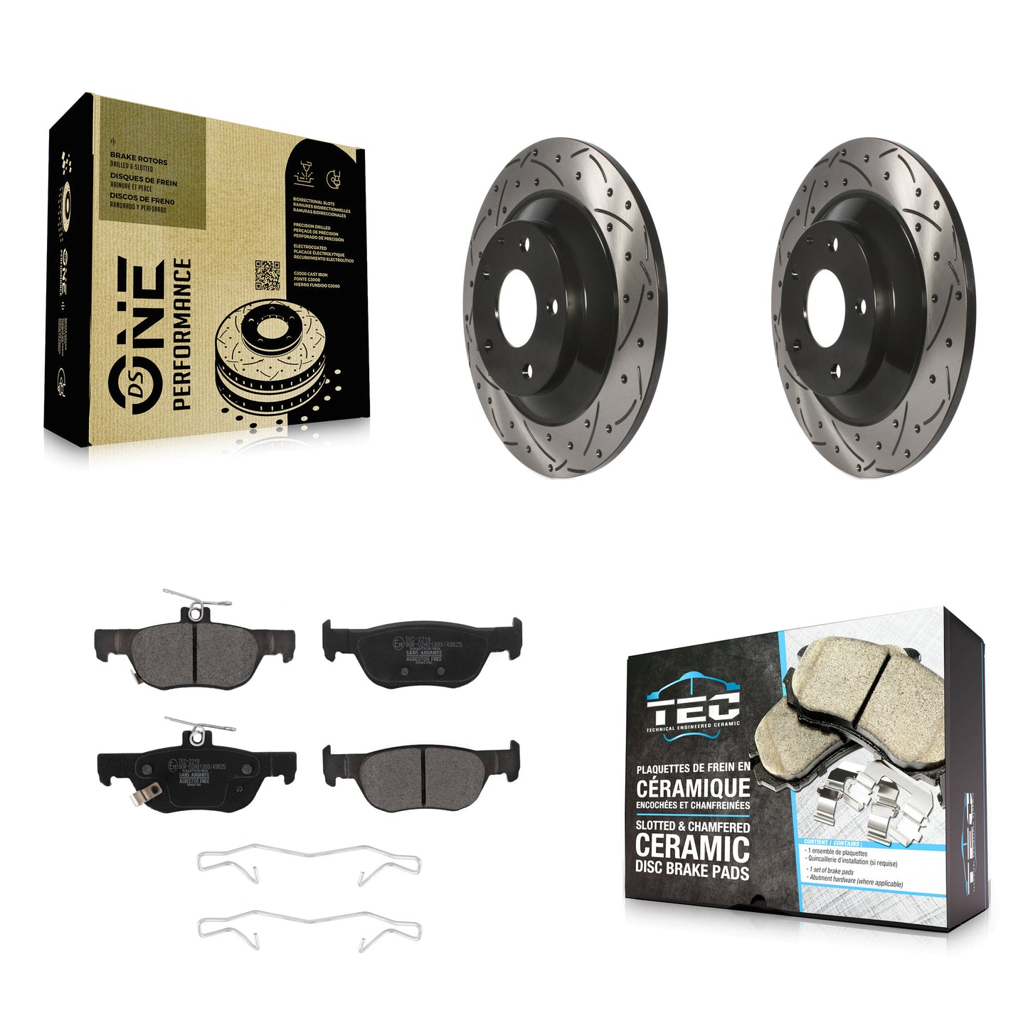 [Arrière] Disque et plaquette de frein pour Mazda CX-30 MX-30 EV KDT-101101