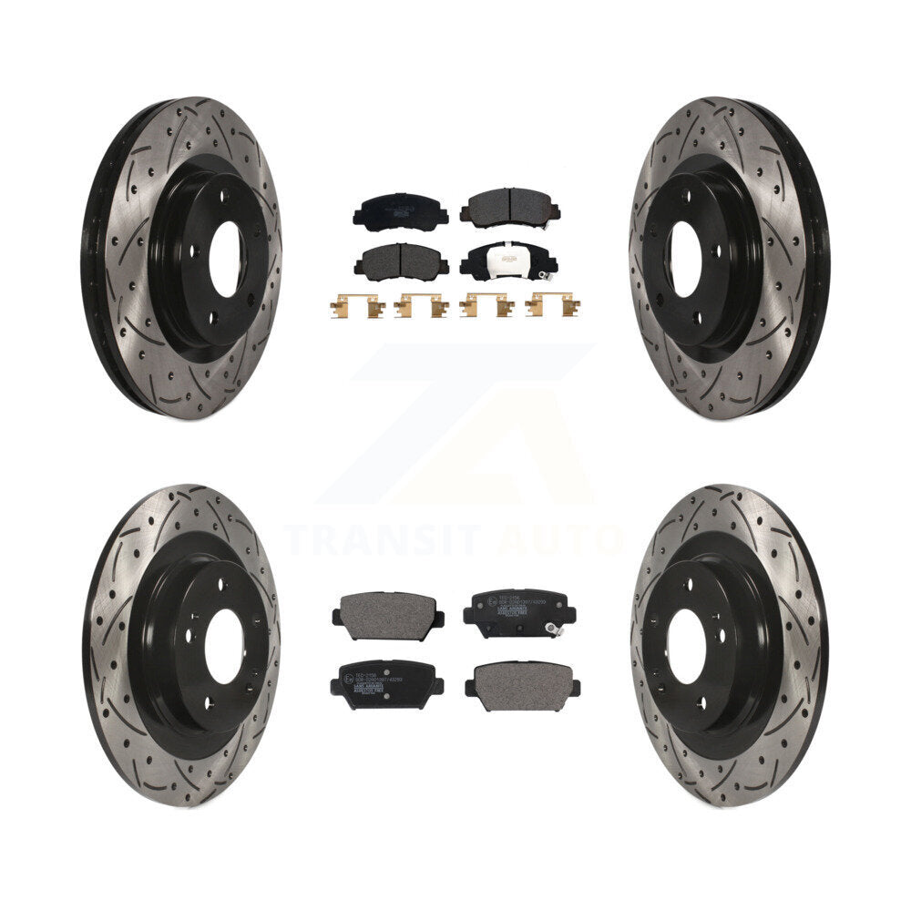 [Avant et Arrière] Disque et plaquette de frein pour Mitsubishi Eclipse Cross KDT-101111