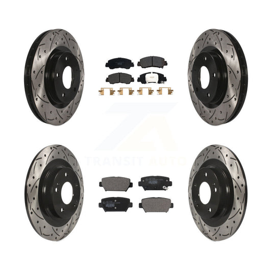 [Avant et Arrière] Disque et plaquette de frein pour Mitsubishi Eclipse Cross KDT-101111