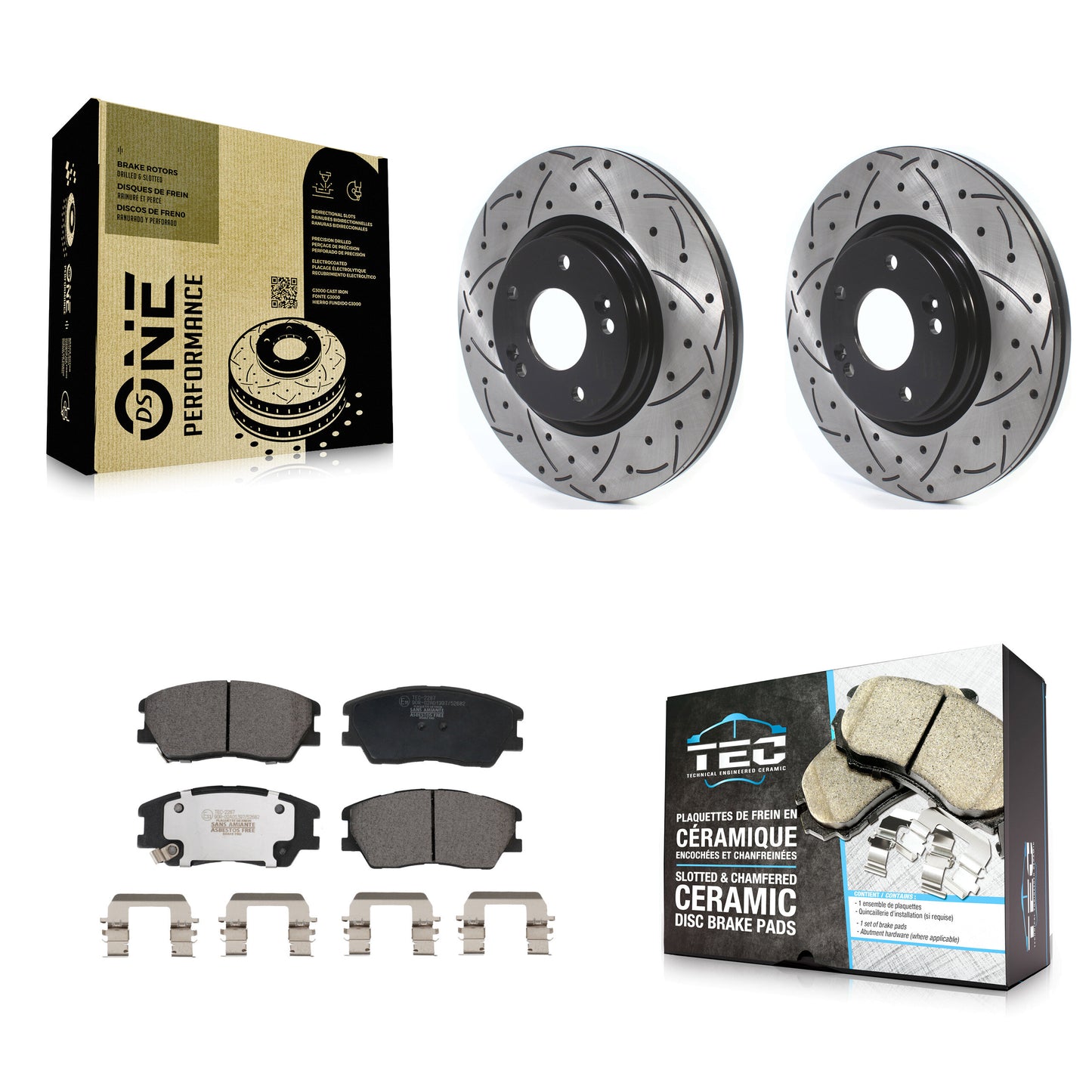 [Avant] Disque et plaquette de frein pour Kia Soul EV KDT-101115
