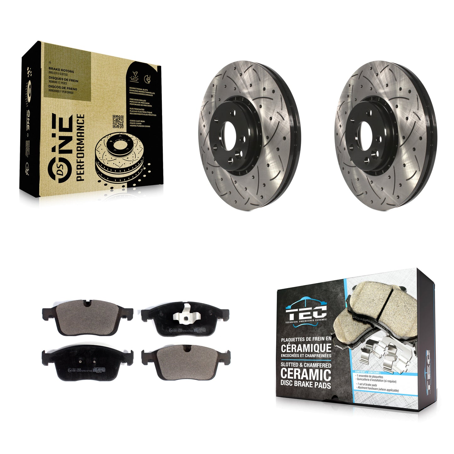 [Avant] Disque et plaquette de frein pour Volvo XC60 KDT-101119