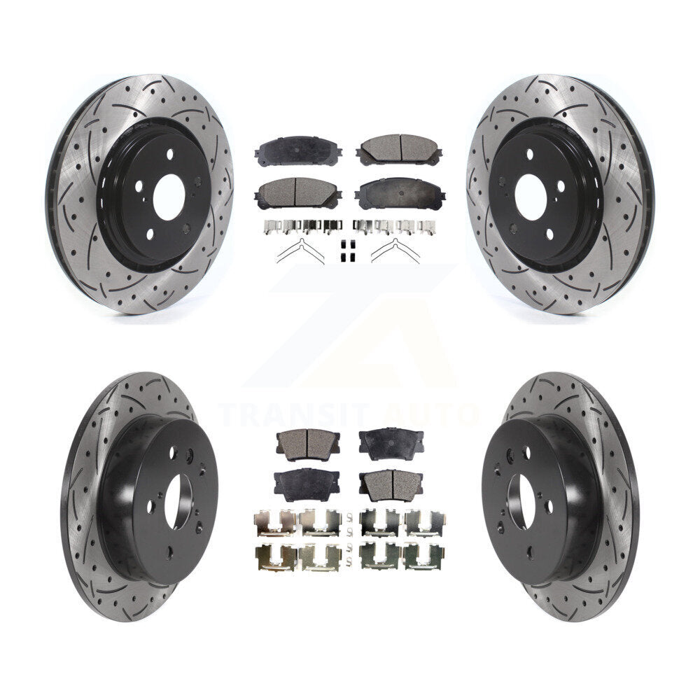[Avant et Arrière] Disque et plaquette de frein pour 2022 Toyota Camry TRD KDT-101133