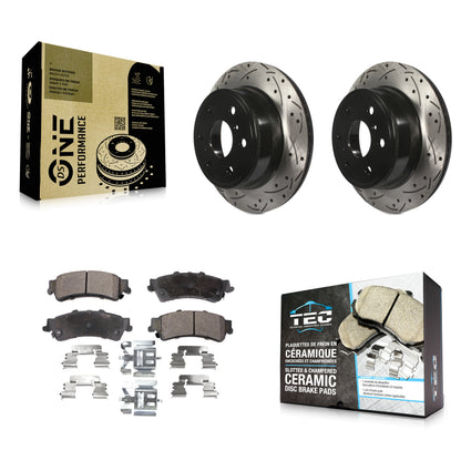 [Arrière] Disque et plaquette de frein pour GMC Sierra 1500 Classic KDT-101158