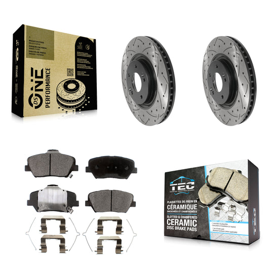 [Avant] Disque et plaquette de frein pour 2019-2022 Hyundai Nexo KDT-101167