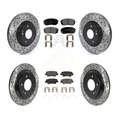 [Avant et Arrière] Disque et plaquette de frein pour Hyundai Elantra GT Kia Forte5 KDT-101171