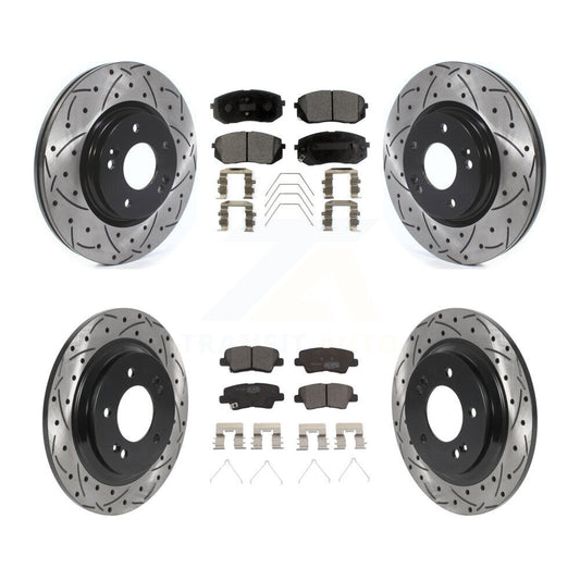 [Avant et Arrière] Disque et plaquette de frein pour Hyundai Elantra GT Kia Forte5 KDT-101171