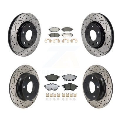 [Avant et Arrière] Disque et plaquette de frein pour Nissan Sentra rear brakes KDT-101224