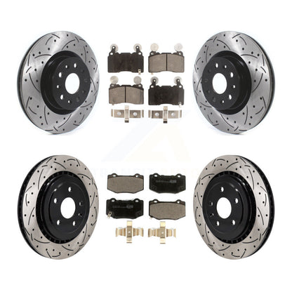 [Avant et Arrière] Disque et plaquette de frein pour Chevrolet Camaro With Brembo Brakes KDT-101225