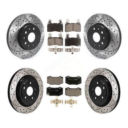 [Avant et Arrière] Disque et plaquette de frein pour Chevrolet Camaro With Brembo Brakes KDT-101226