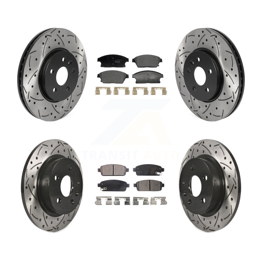 [Avant et Arrière] Disque et plaquette de frein pour Chevrolet Trax Buick Encore KDT-101240