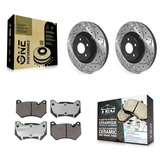 [Avant] Disque et plaquette de frein pour Audi Q5 Sportback KDT-101250