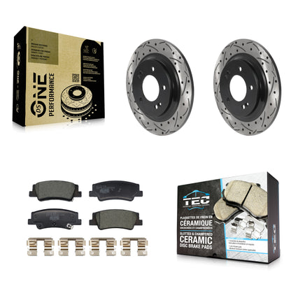 [Arrière] Disque et plaquette de frein pour Hyundai Sonata Kia Niro EV K5 KDT-101268