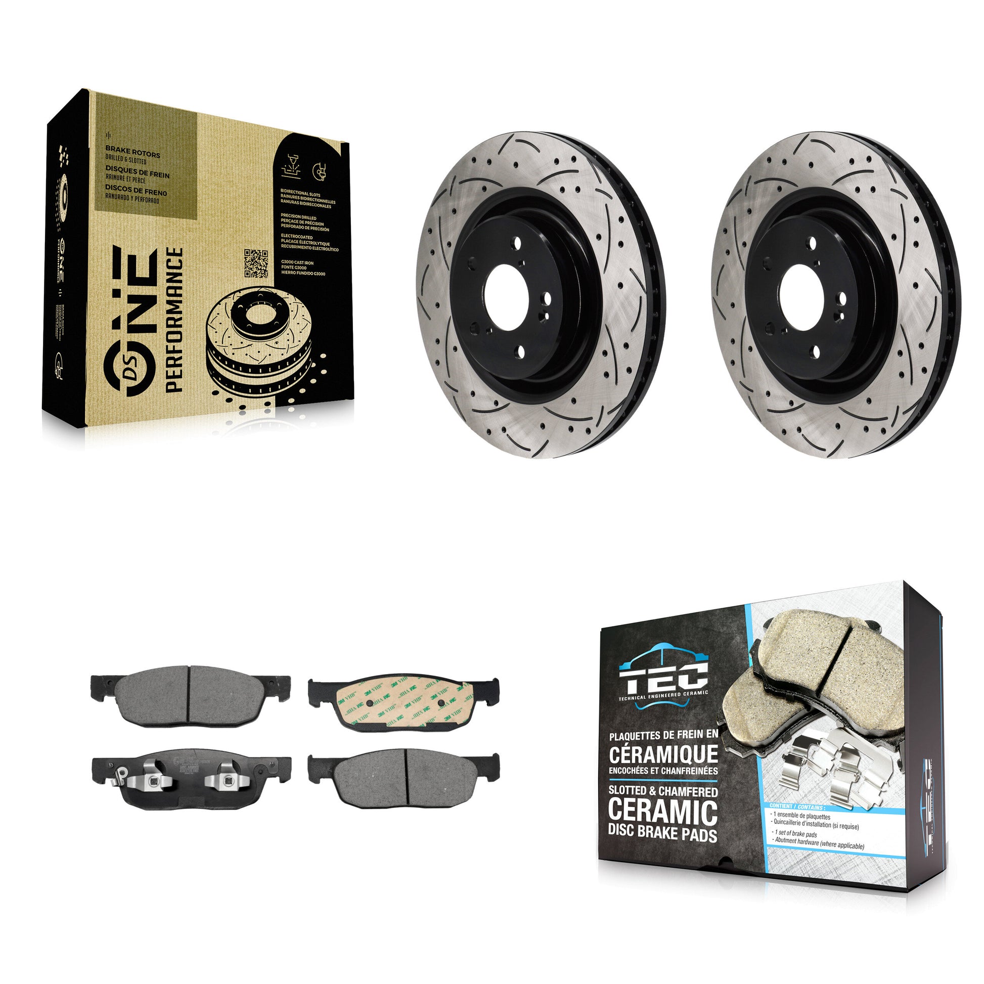 [Avant] Disque et plaquette de frein pour 2022-2023 Acura MDX 3.5L KDT-101285