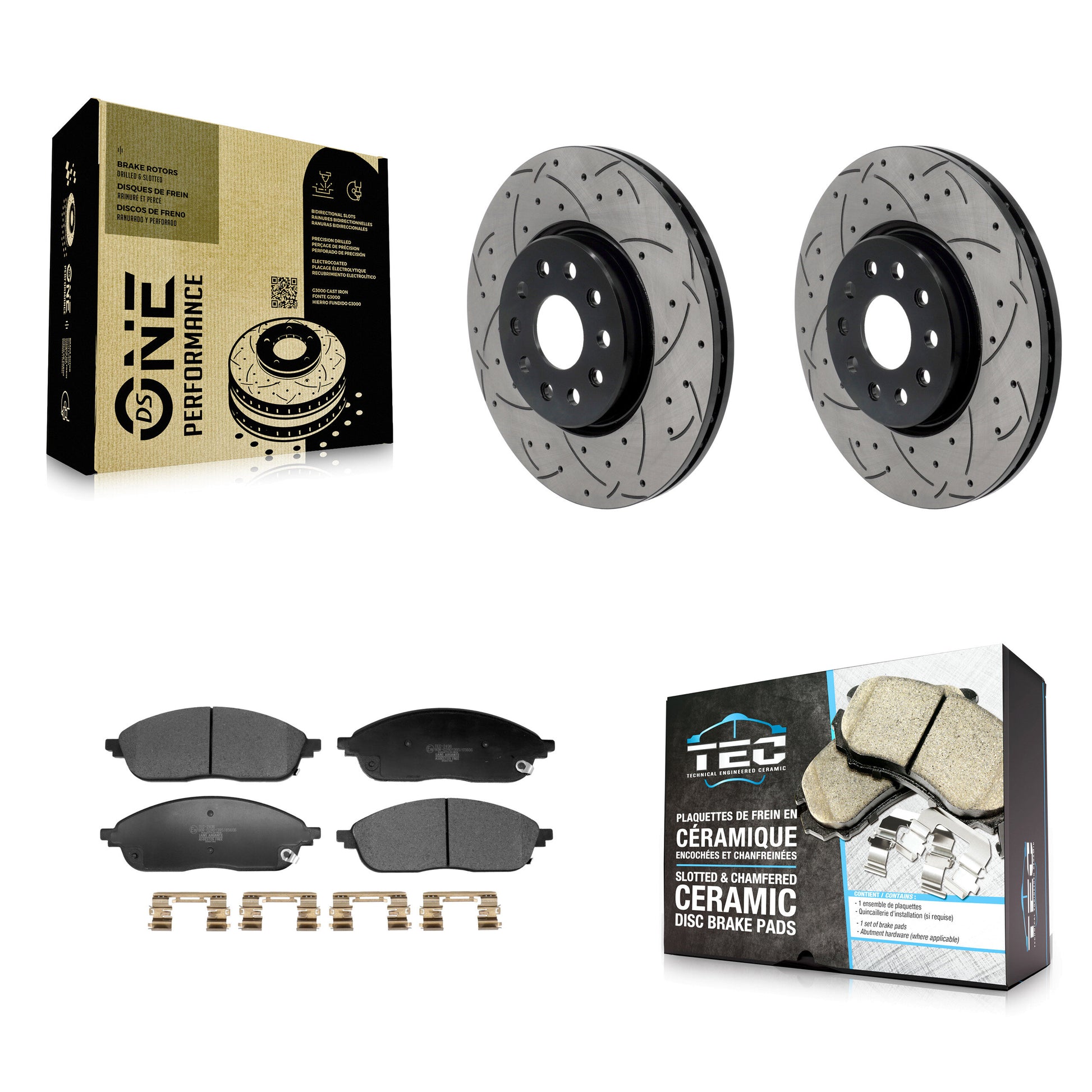 [Avant] Disque et plaquette de frein pour Jeep Grand Cherokee L KDT-101290