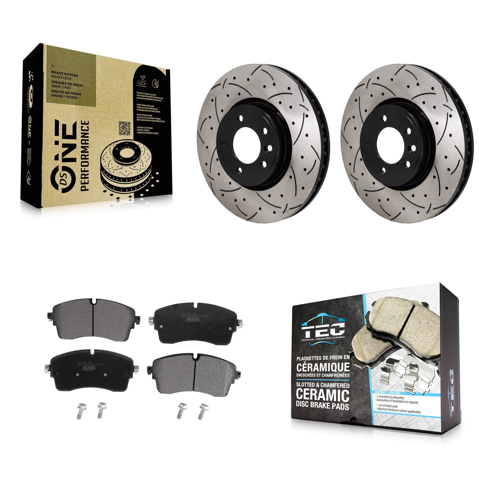 [Avant] Disque et plaquette de frein pour Land Rover Discovery Range DIESEL engine KDT-101315