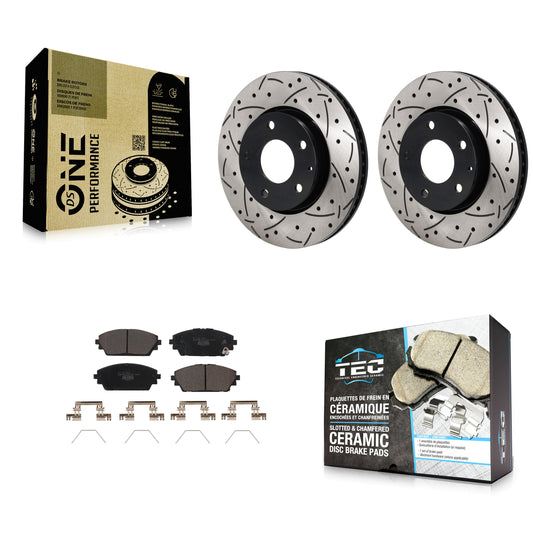 [Avant] Disque et plaquette de frein pour Mazda 3 Sport FWD KDT-101326
