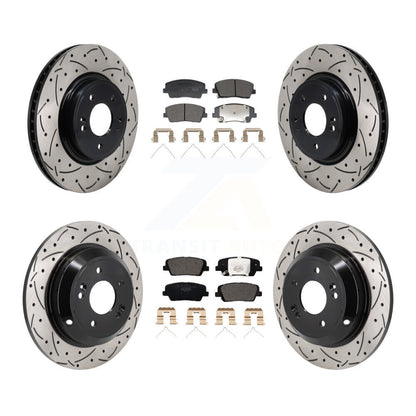 [Avant et Arrière] Disque et plaquette de frein pour Genesis G70 Kia Stinger KDT-101340