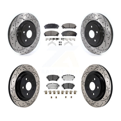 [Avant et Arrière] Disque et plaquette de frein pour Lexus NX350h NX350 NX250 Toyota KDT-101348