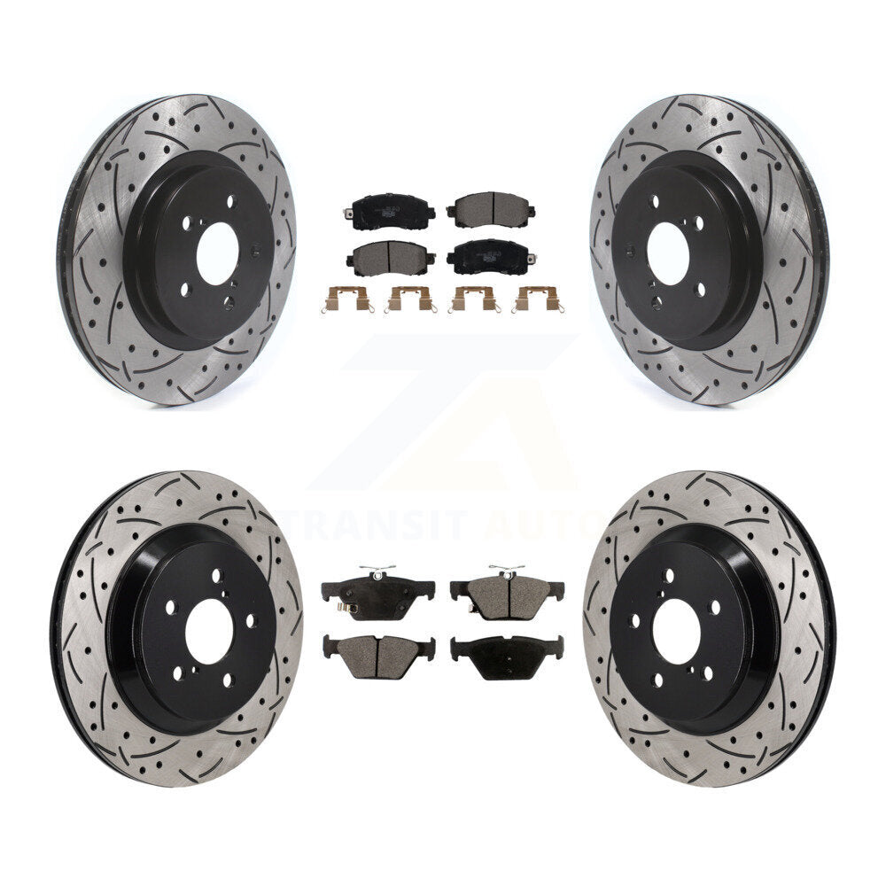 [Avant et Arrière] Disque et plaquette de frein pour Subaru Crosstrek KDT-101358