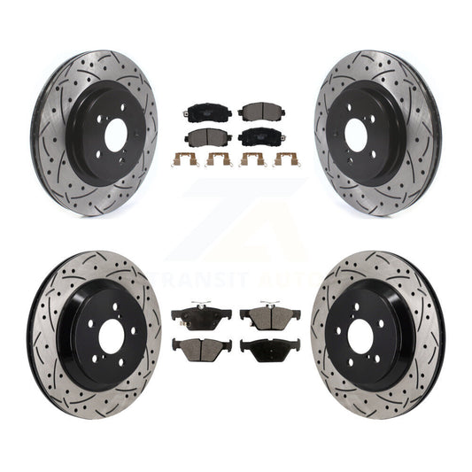 [Avant et Arrière] Disque et plaquette de frein pour Subaru Crosstrek KDT-101358
