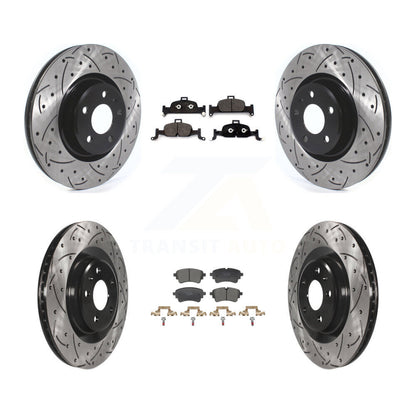 [Avant et Arrière] Disque et plaquette de frein pour Audi A5 Sportback Quattro A4 A6 KDT-101359