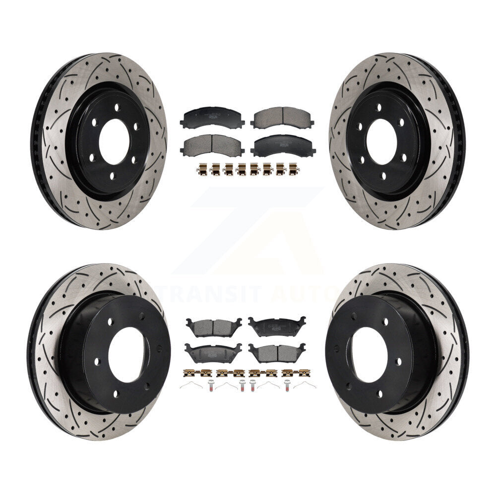 [Avant et Arrière] Disque et plaquette de frein pour 2022-2023 Ford Bronco 3.0L KDT-101365