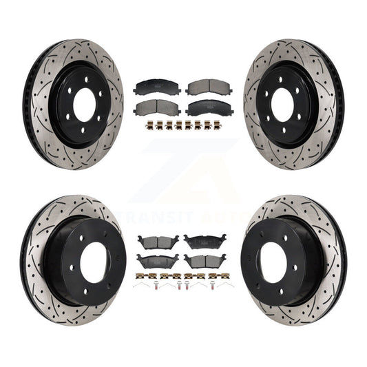 [Avant et Arrière] Disque et plaquette de frein pour 2022-2023 Ford Bronco 3.0L KDT-101365