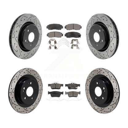 [Avant et Arrière] Disque et plaquette de frein pour 2021-2023 Acura TLX 2.0L KDT-101369