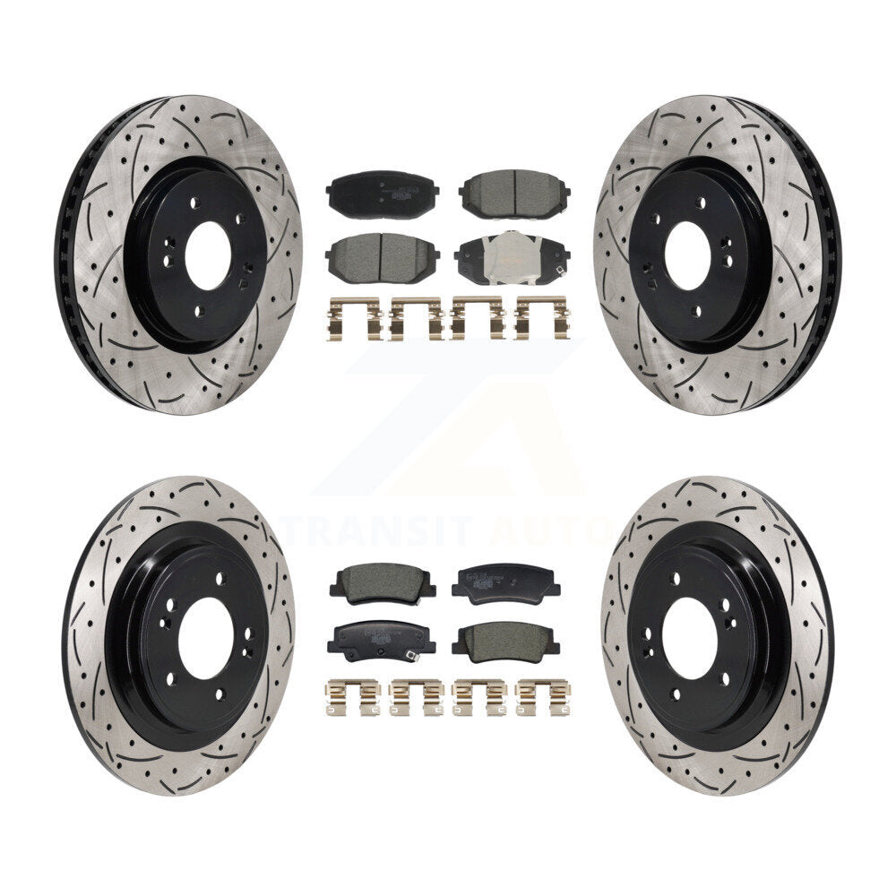 [Avant et Arrière] Disque et plaquette de frein pour Hyundai Tucson Kia Sportage KDT-101371
