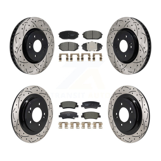 [Avant et Arrière] Disque et plaquette de frein pour Hyundai Tucson Kia Sportage KDT-101371