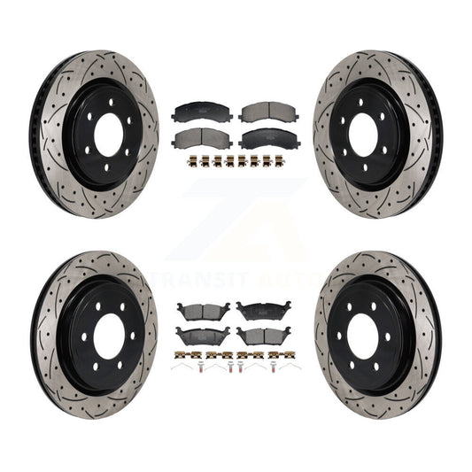[Avant et Arrière] Disque et plaquette de frein pour Ford F-150 Expedition Lincoln KDT-101375