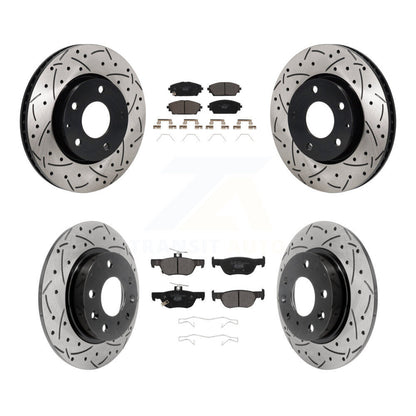 [Avant et Arrière] Disque et plaquette de frein pour Mazda 3 Sport FWD KDT-101383