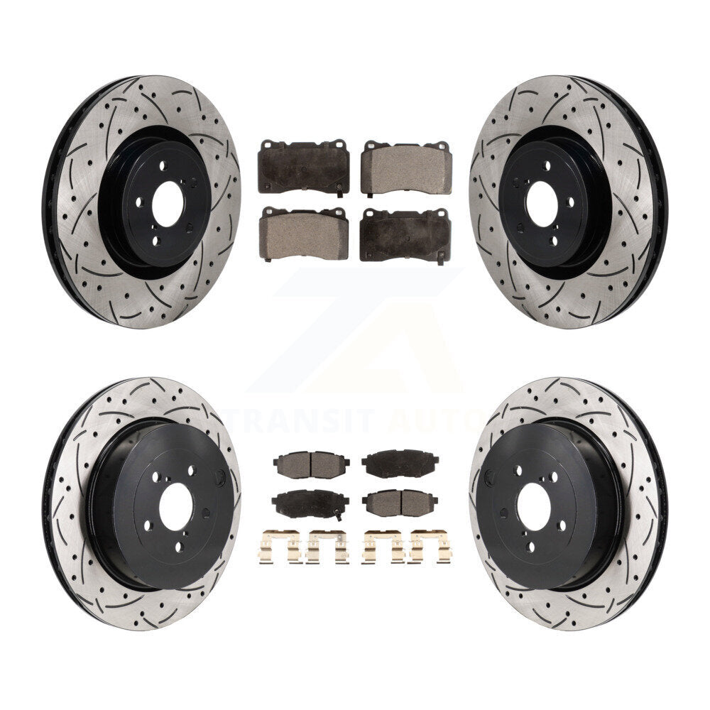 [Avant et Arrière] Disque et plaquette de frein pour Subaru BRZ Base With Brembo Brakes KDT-101389