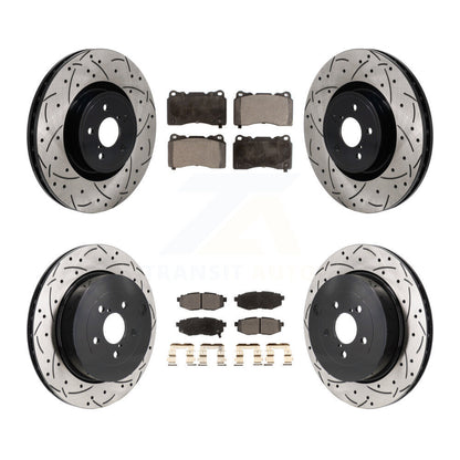 [Avant et Arrière] Disque et plaquette de frein pour Subaru BRZ Base With Brembo Brakes KDT-101389