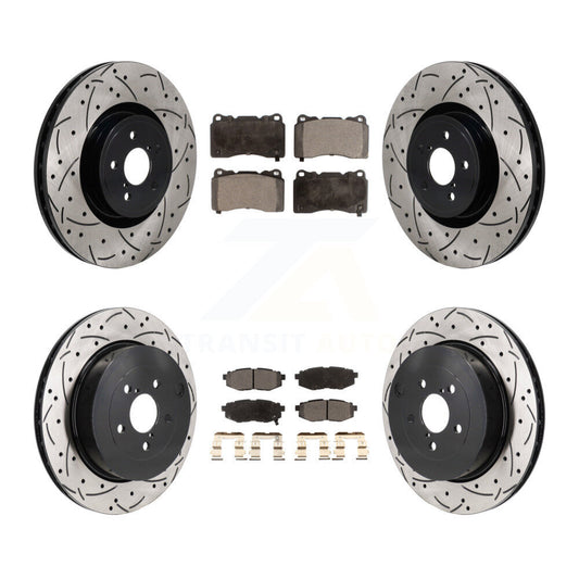 [Avant et Arrière] Disque et plaquette de frein pour Subaru BRZ Base With Brembo Brakes KDT-101389