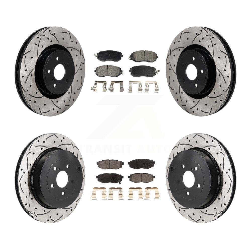 [Avant et Arrière] Disque et plaquette de frein pour 2019 Toyota 86 With Brembo Brakes KDT-101390