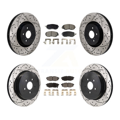 [Avant et Arrière] Disque et plaquette de frein pour 2019 Toyota 86 With Brembo Brakes KDT-101390