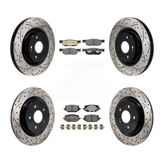 [Avant et Arrière] Disque et plaquette de frein pour 2022-2023 Acura MDX 3.5L KDT-101391