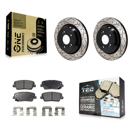 [Arrière] Disque et plaquette de frein pour Hyundai Equus Kia K900 KDT-101401