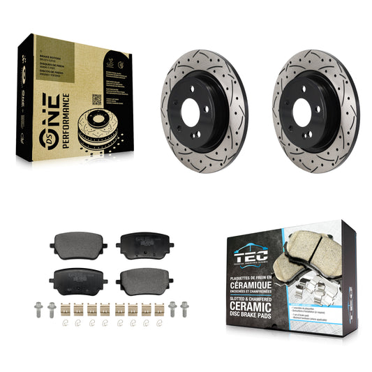 [Arrière] Disque et plaquette de frein pour Mercedes-Benz A220 With Sport Brakes KDT-101410